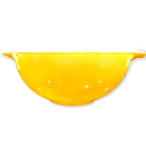 Vintage PYREX #443 2.5 Quart Nesting Cinderella Large Mixing Bowl Golden Yellow